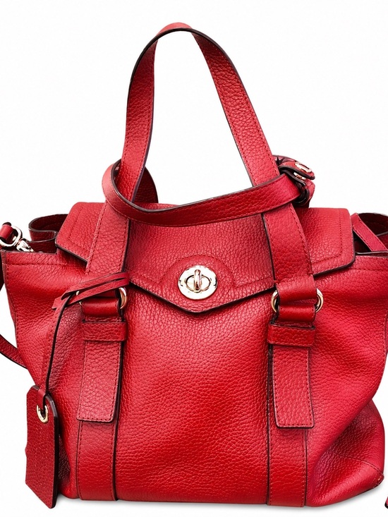 Handbags - Marc by Marc Jacobs genuine red leather fashion tote, great condition